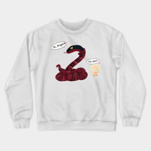 Snake in a Sock Crewneck Sweatshirt